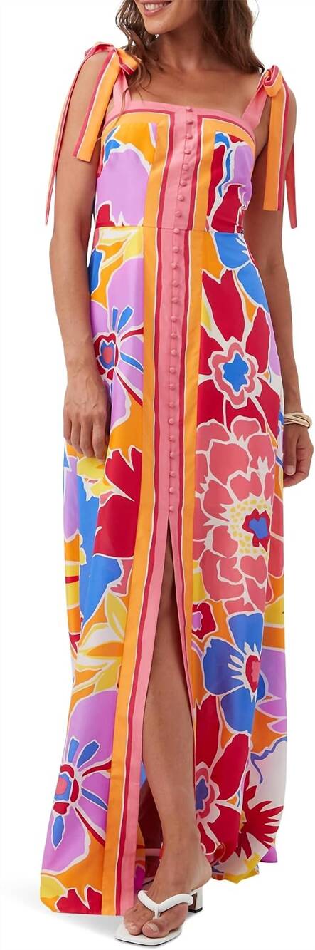 NEW TRINA TURK women's cami dress in multi